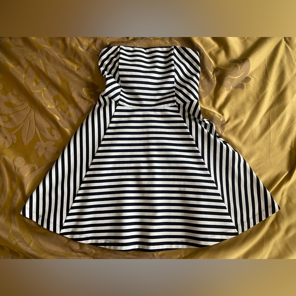 EXPRESS striped sleeveless dress